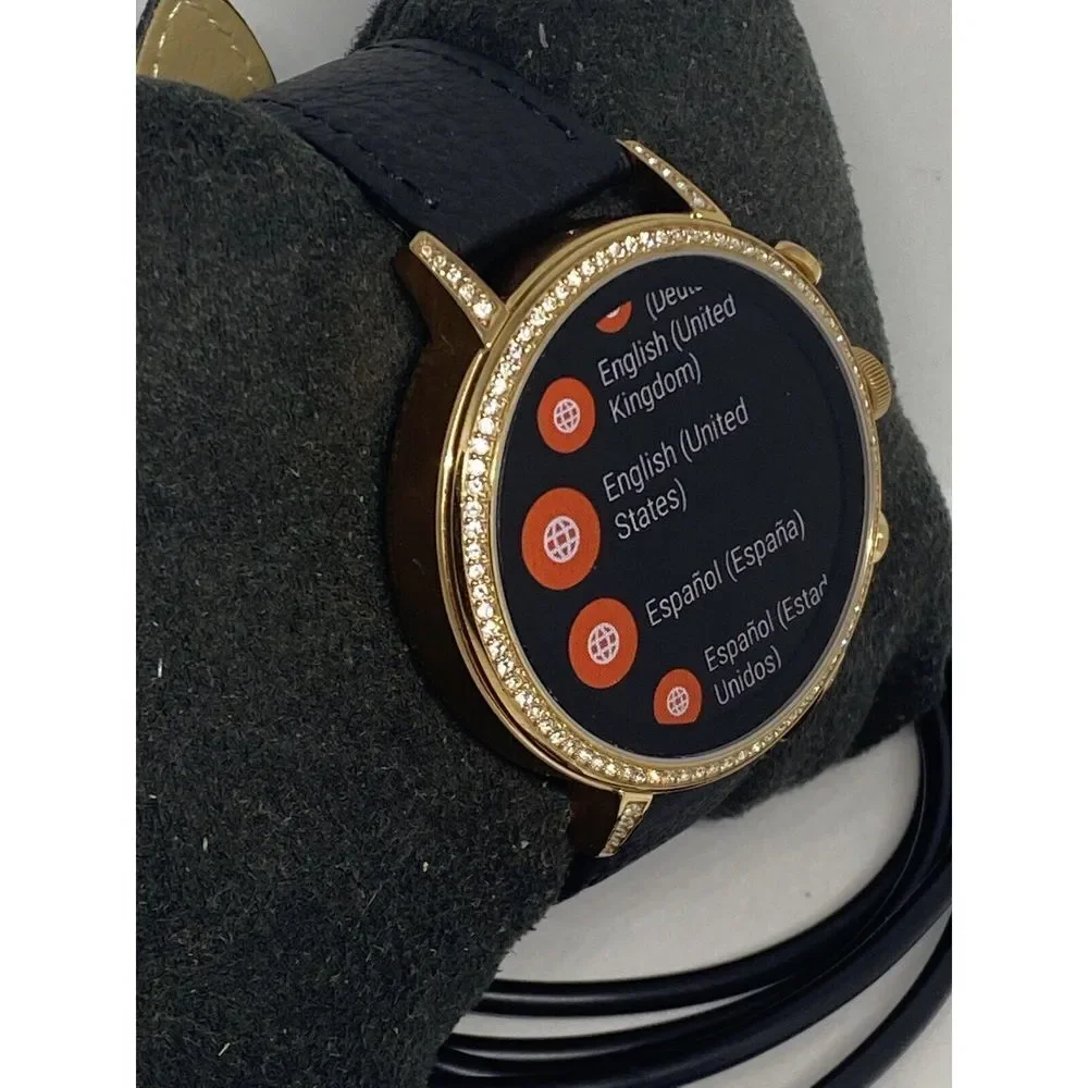 Fossil Gen 4 Authentic Digital Dial Smart Watch Custom Band FTW6015 AB473