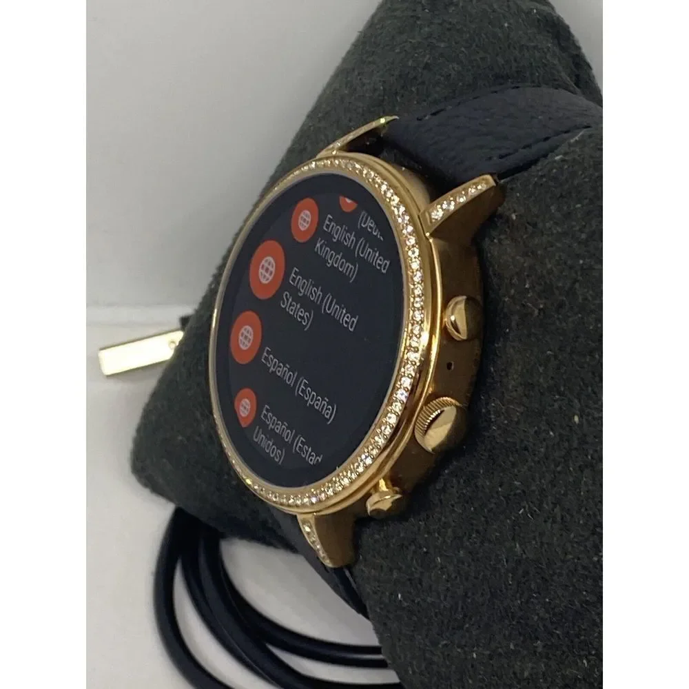 Fossil Gen 4 Authentic Digital Dial Smart Watch Custom Band FTW6015 AB473
