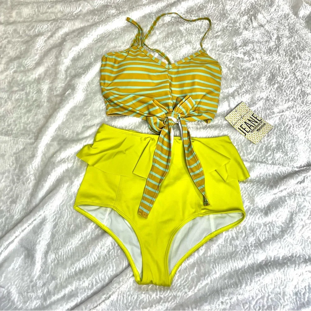 Kortni Jeane bright yellow