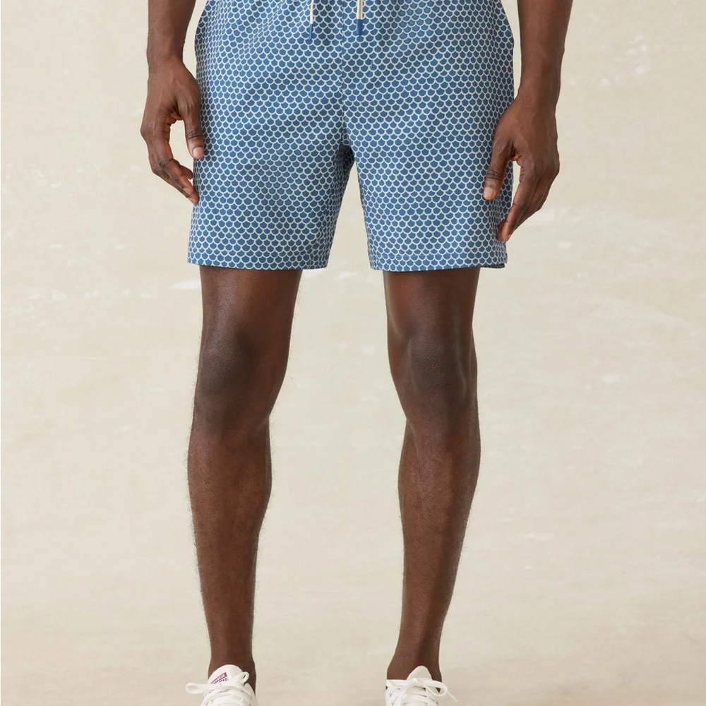Men’s Faherty Shorelite Lined Trunk - New without tags