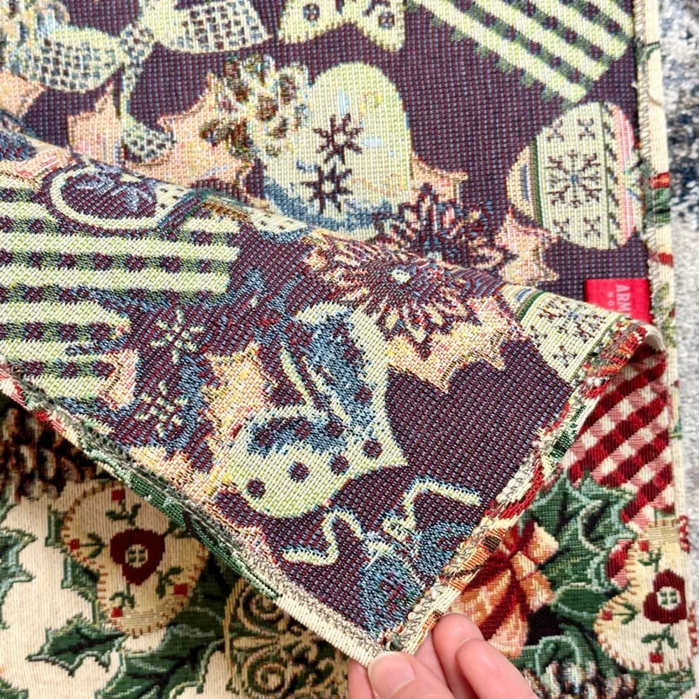 Armin & Marion Home Christmas Table Runner Holly Bells Made in Germany 77