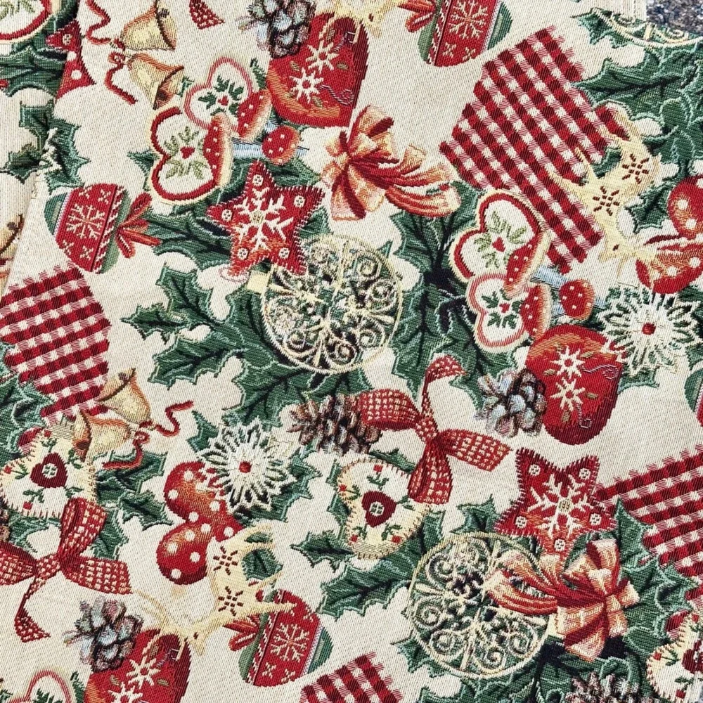 Armin & Marion Home Christmas Table Runner Holly Bells Made in Germany 77