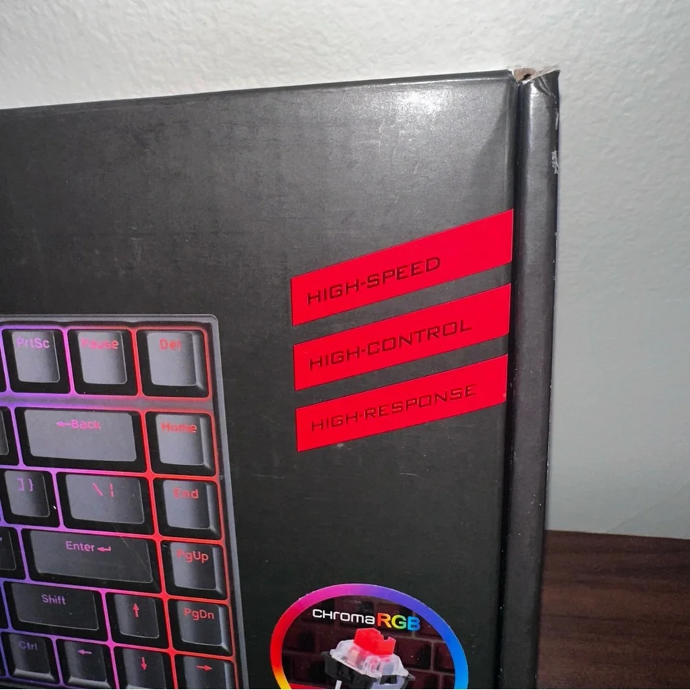 Red Dragon Phantom 84 Key Mechanical Keyboard: NWT