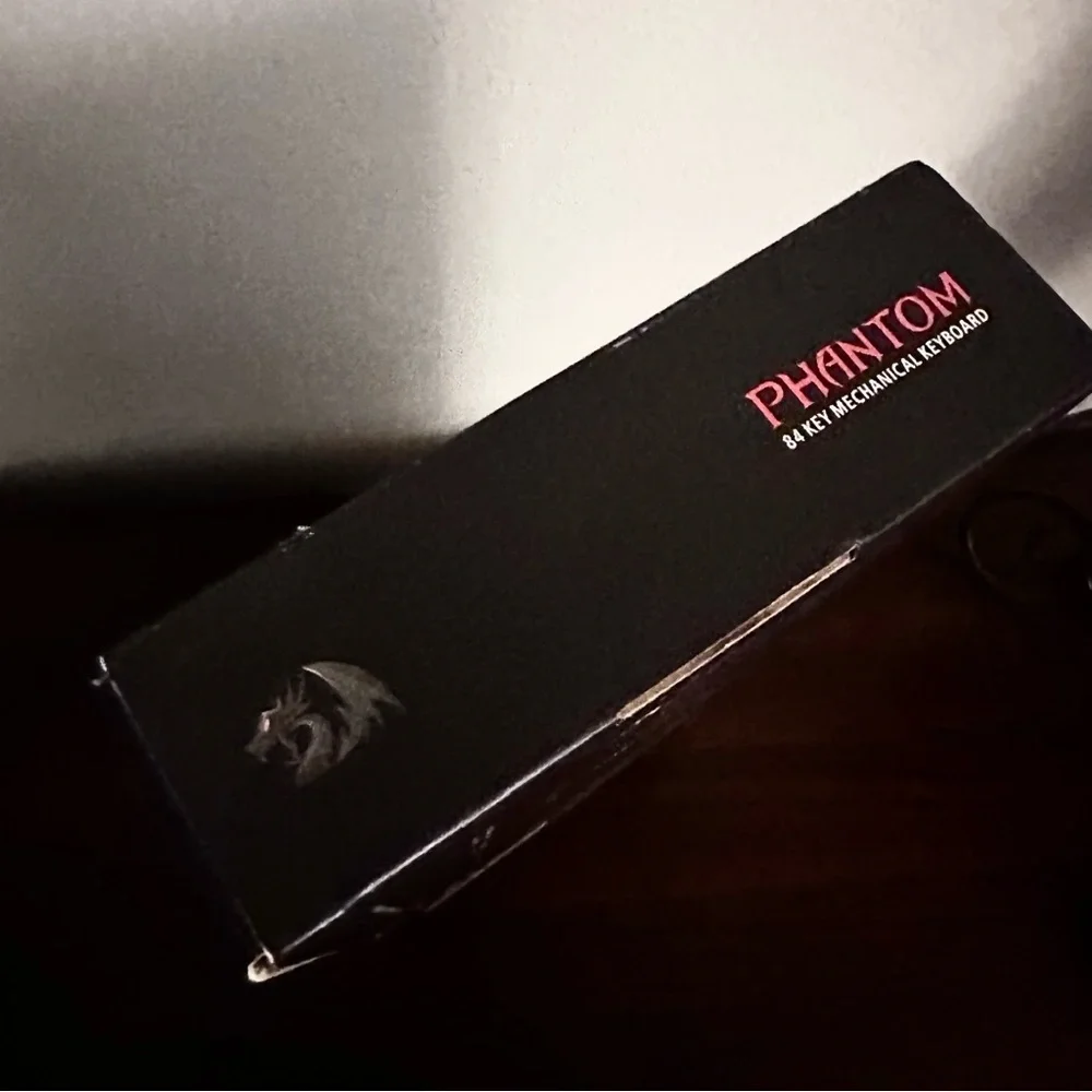 Red Dragon Phantom 84 Key Mechanical Keyboard: NWT