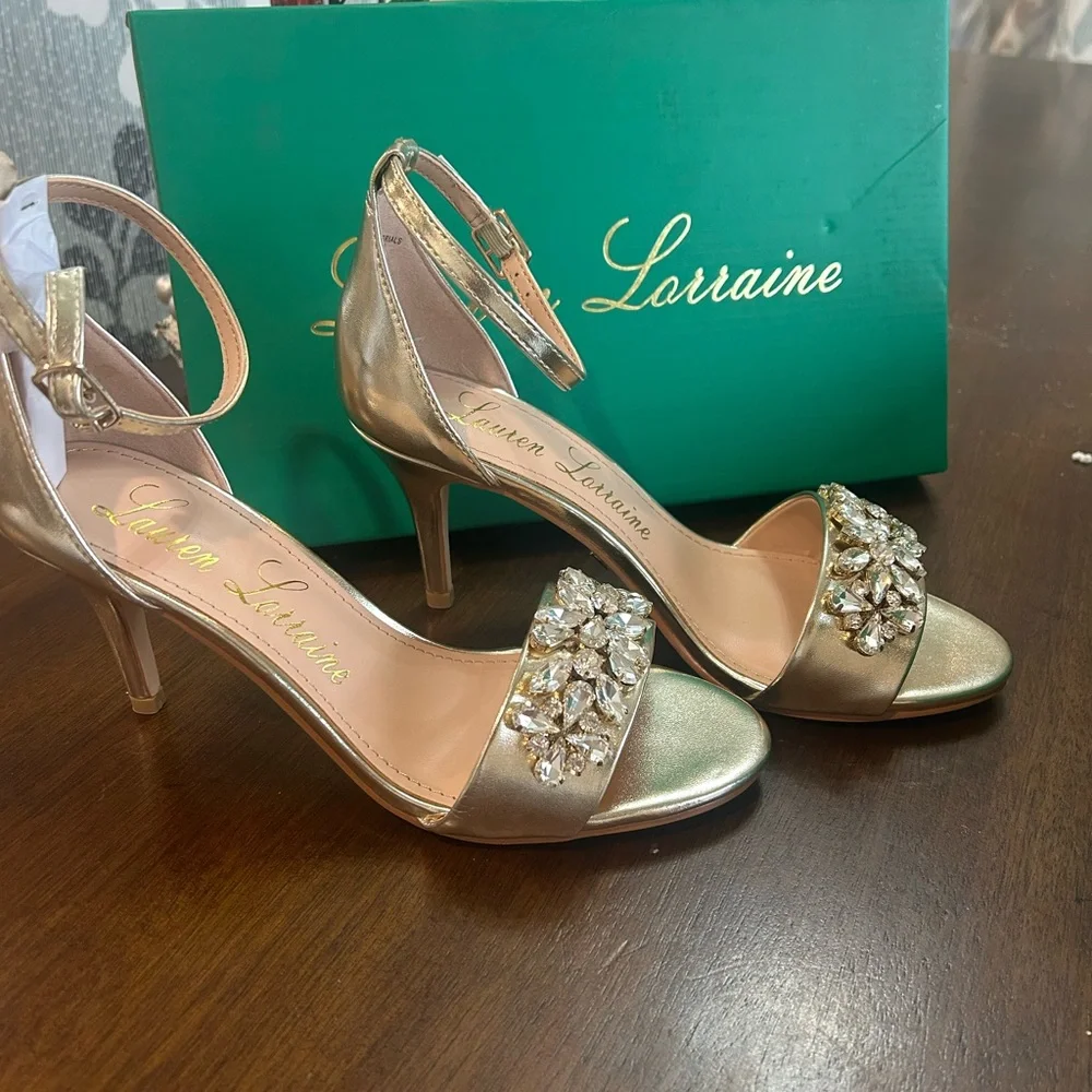 Lauren Lorraine ankle inch embellishments