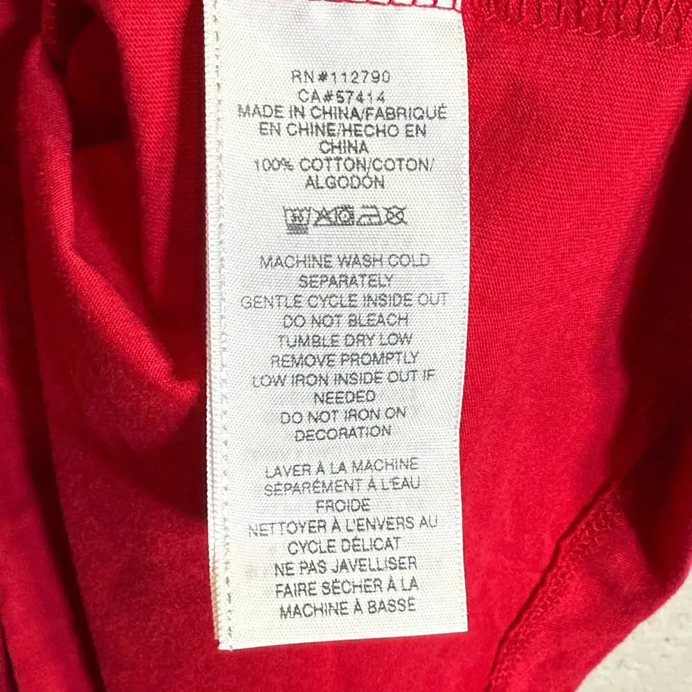 True Religion True Religion Mens Short Sleeve t-shirt Jester Red XL $59