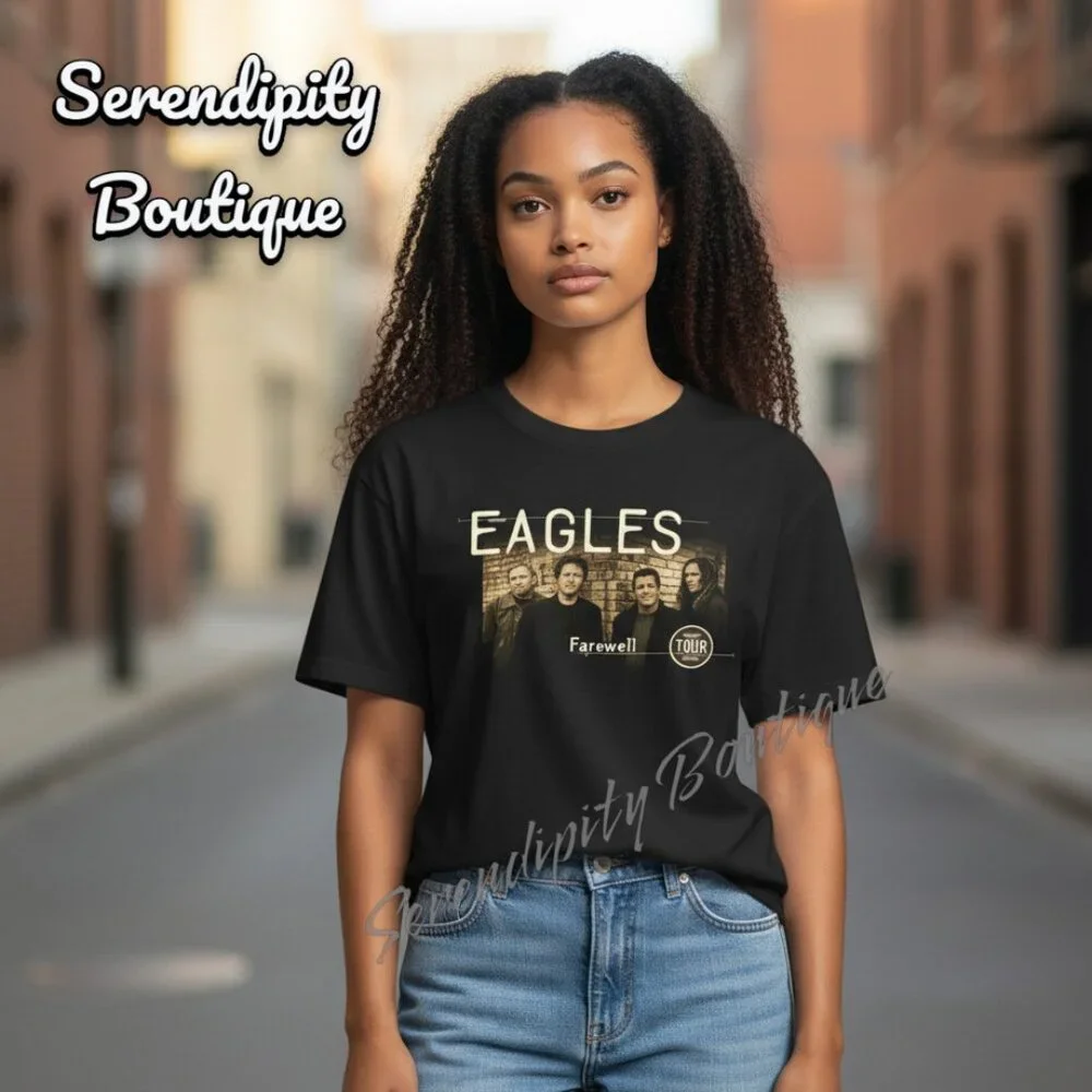 Eagles Rock Band 2005 Farewell Concert Tour 100% Cotton T Shirt