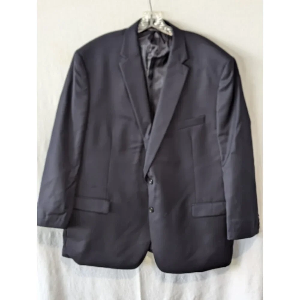 Lauren Ralph Lauren Suit Jacket/Blazer 100% Wool Natural Stretch Men's Size 50R
