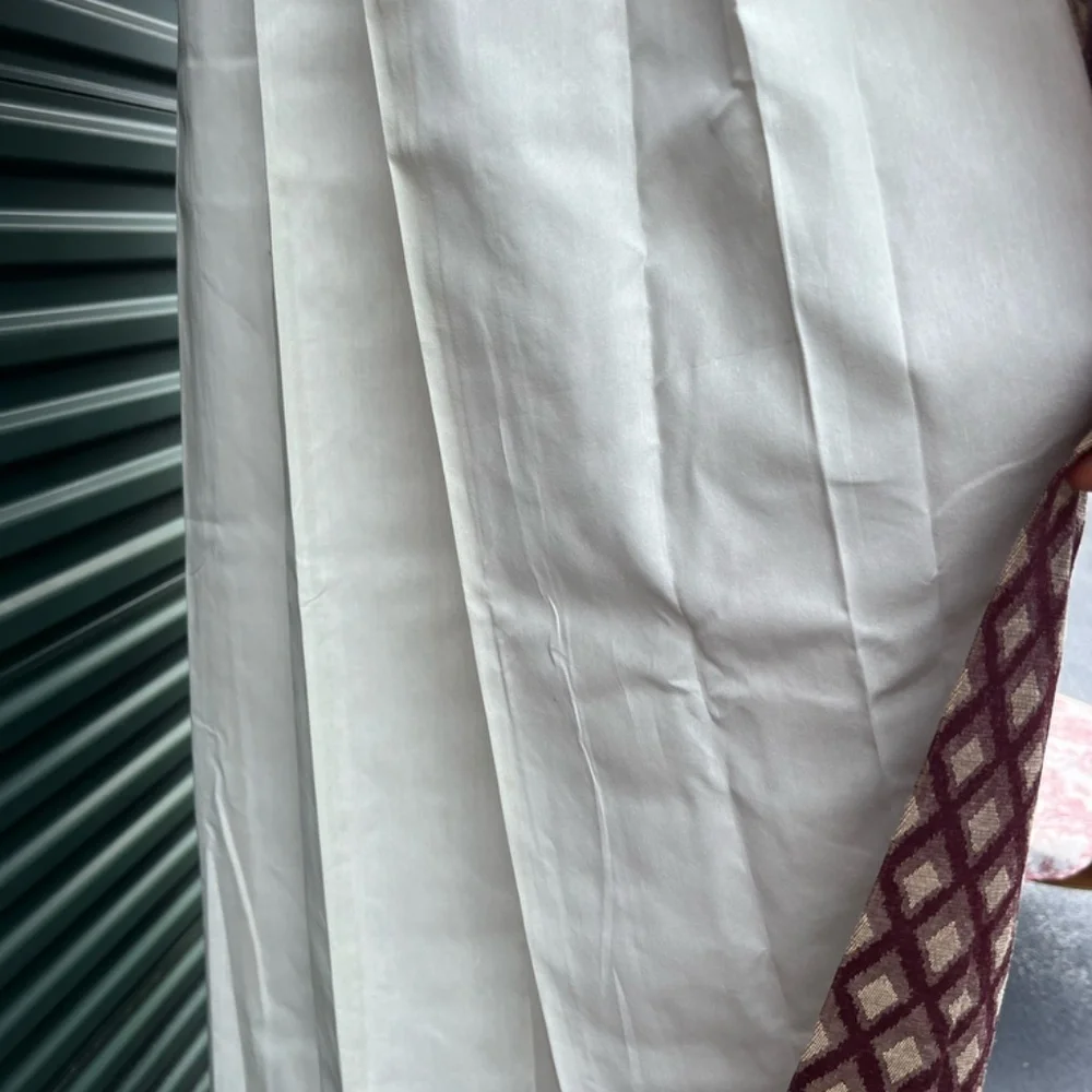Set of 2 Custom Made Modern Curtain Drapes‎ High Double Ceiling Lined Designer