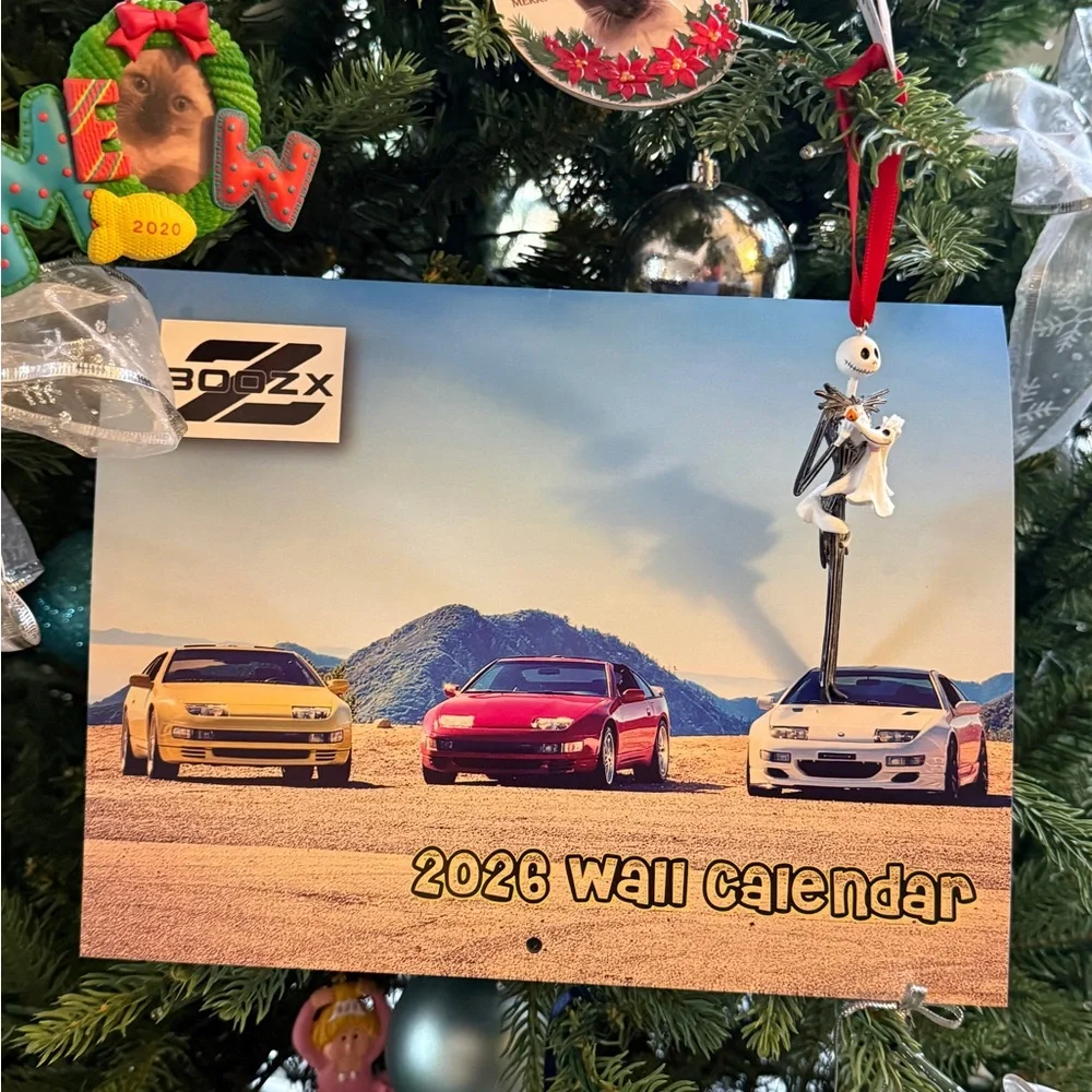 2026 Nissan 300ZX Wall Calendar - Multicolor