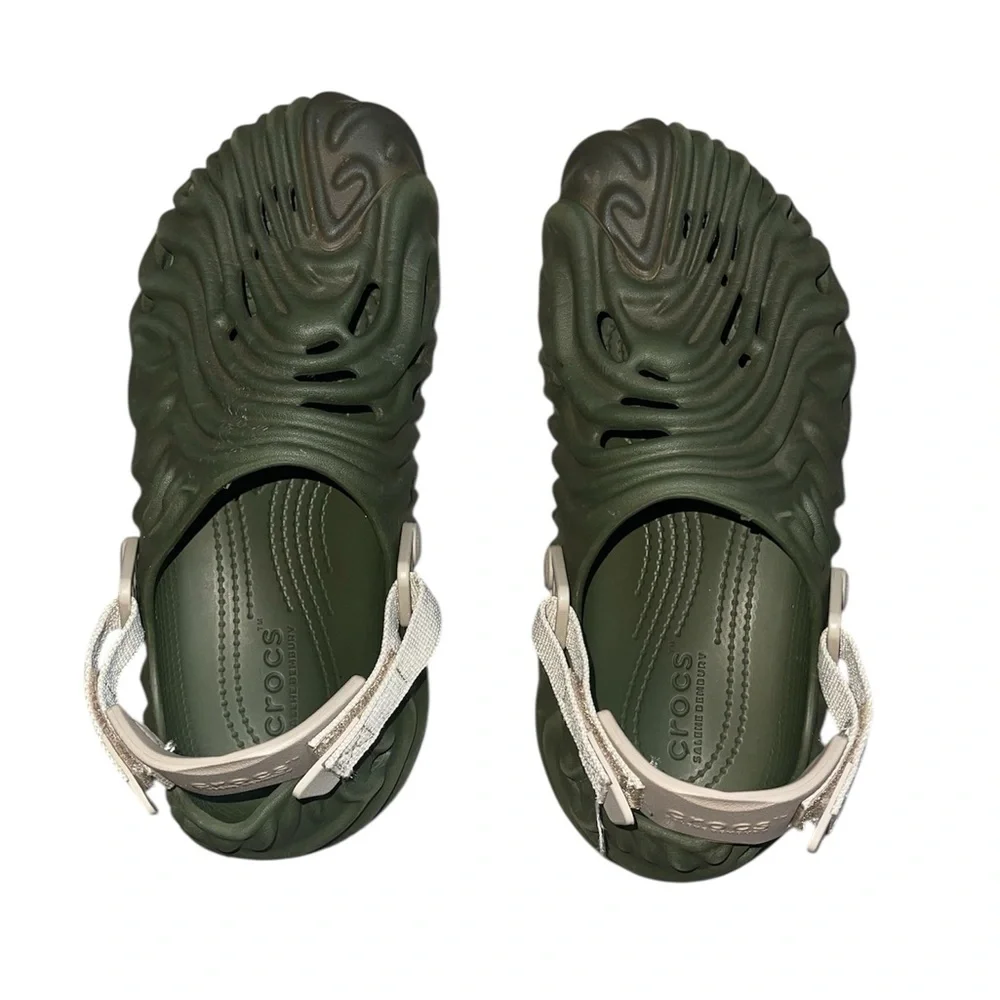 🔥 Crocs Pollex Clog by Salehe Bembury – Army Green (W9 / M7)