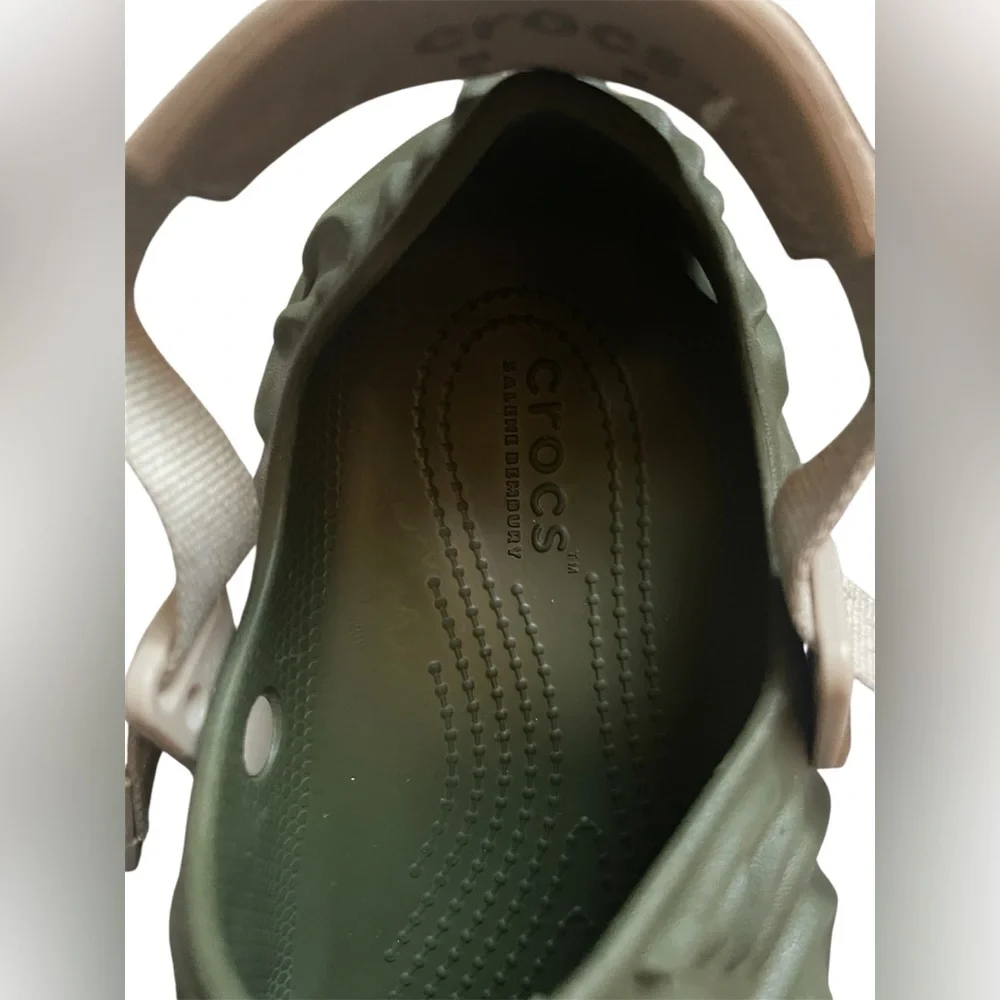 🔥 Crocs Pollex Clog by Salehe Bembury – Army Green (W9 / M7)