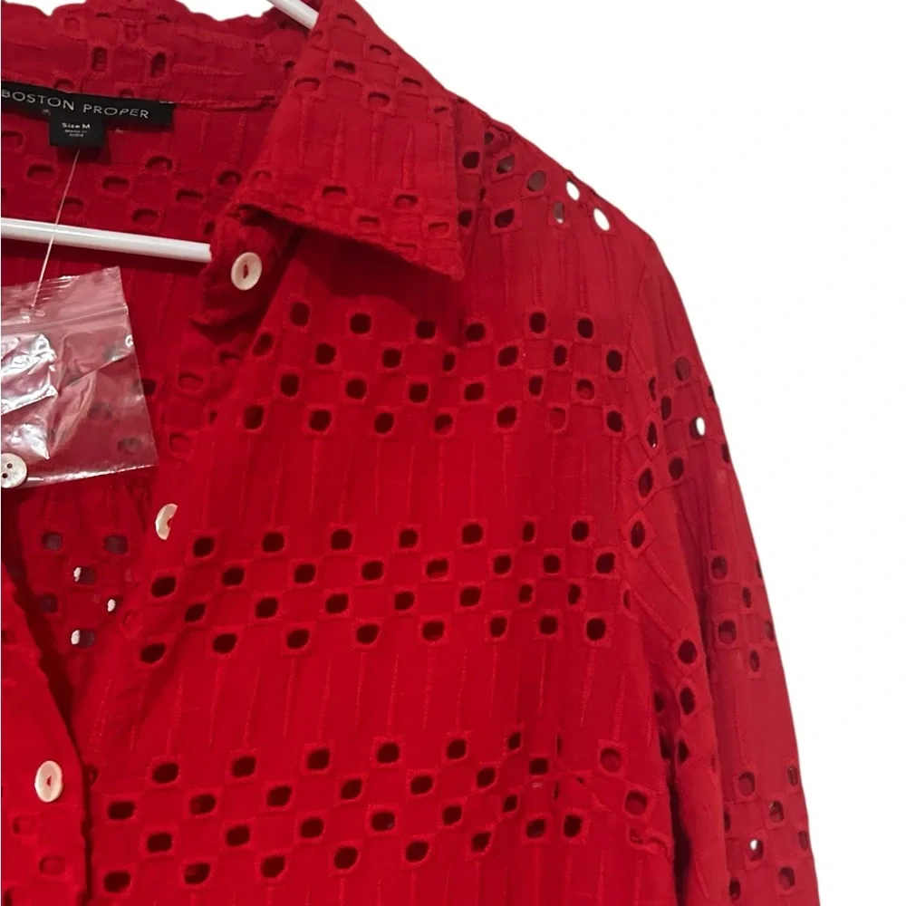 Boston Proper chic red