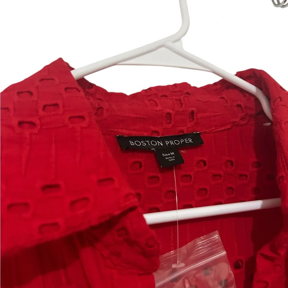 Boston Proper chic red
