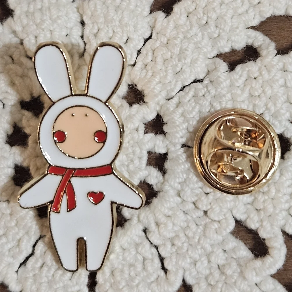 Hand Crafted white bunny