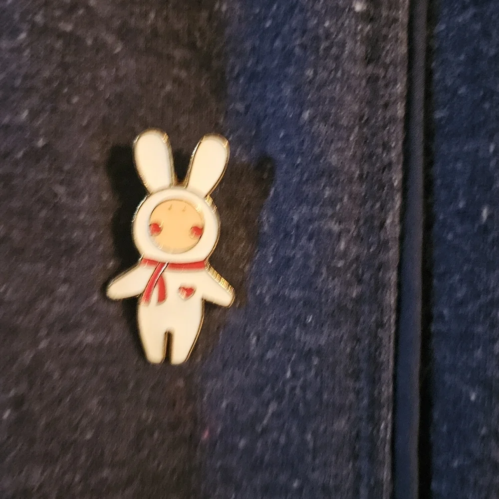 Hand Crafted white bunny