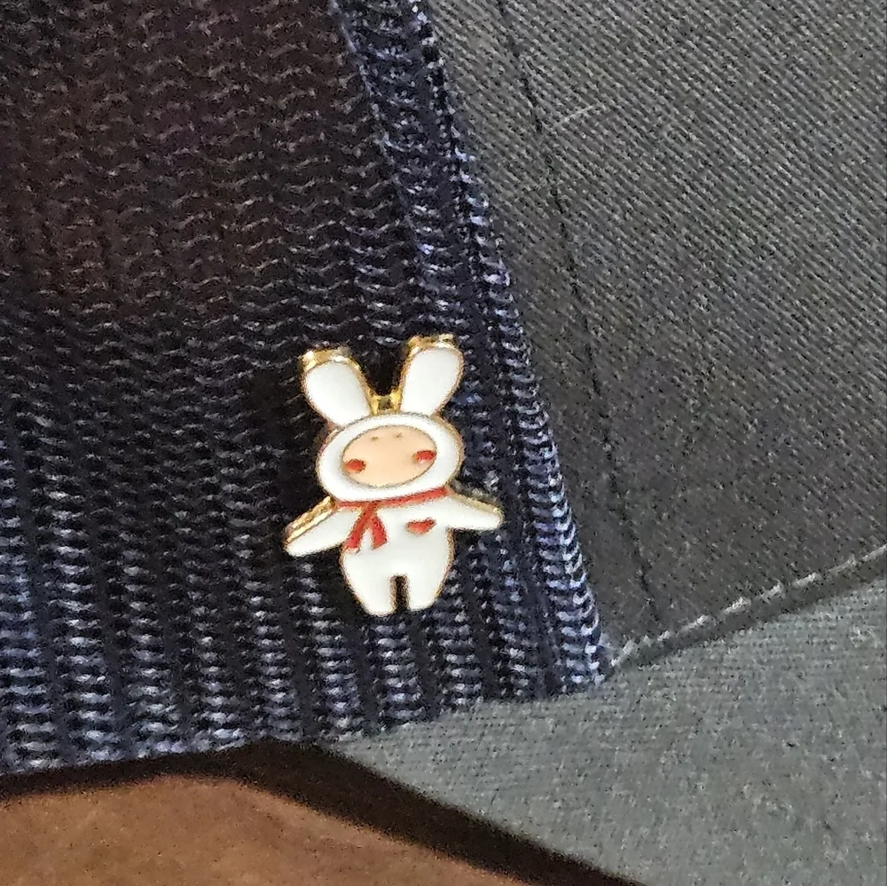 Hand Crafted white bunny