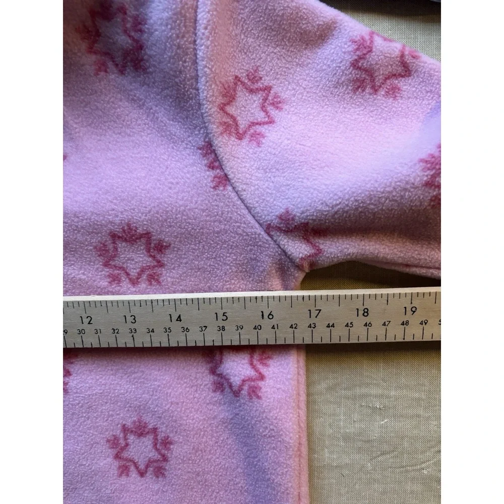 United colors of beneton  fleece pullover Pink Stars  Extra‎ Large