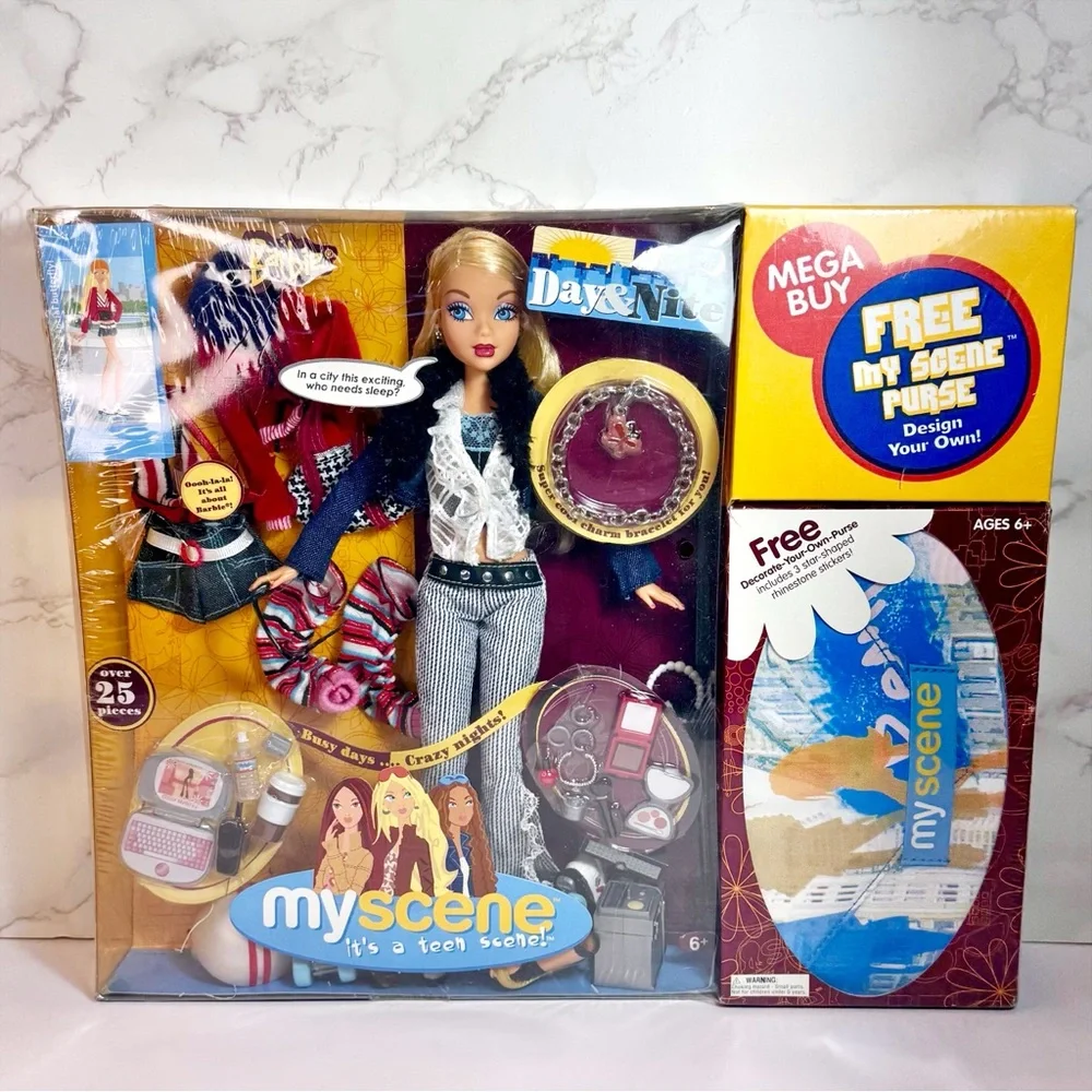 Mattel’s My Scene “Day & Nite” Barbie Doll