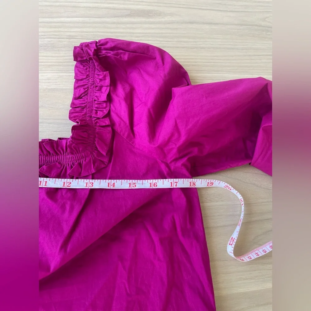 J. Crew chic fuchsia