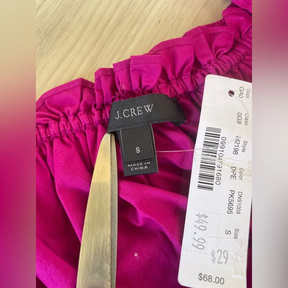 J. Crew chic fuchsia