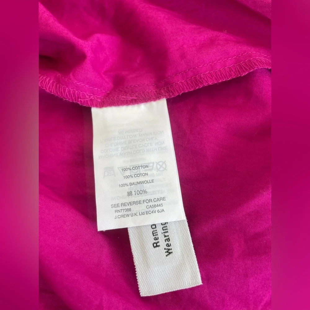 J. Crew chic fuchsia