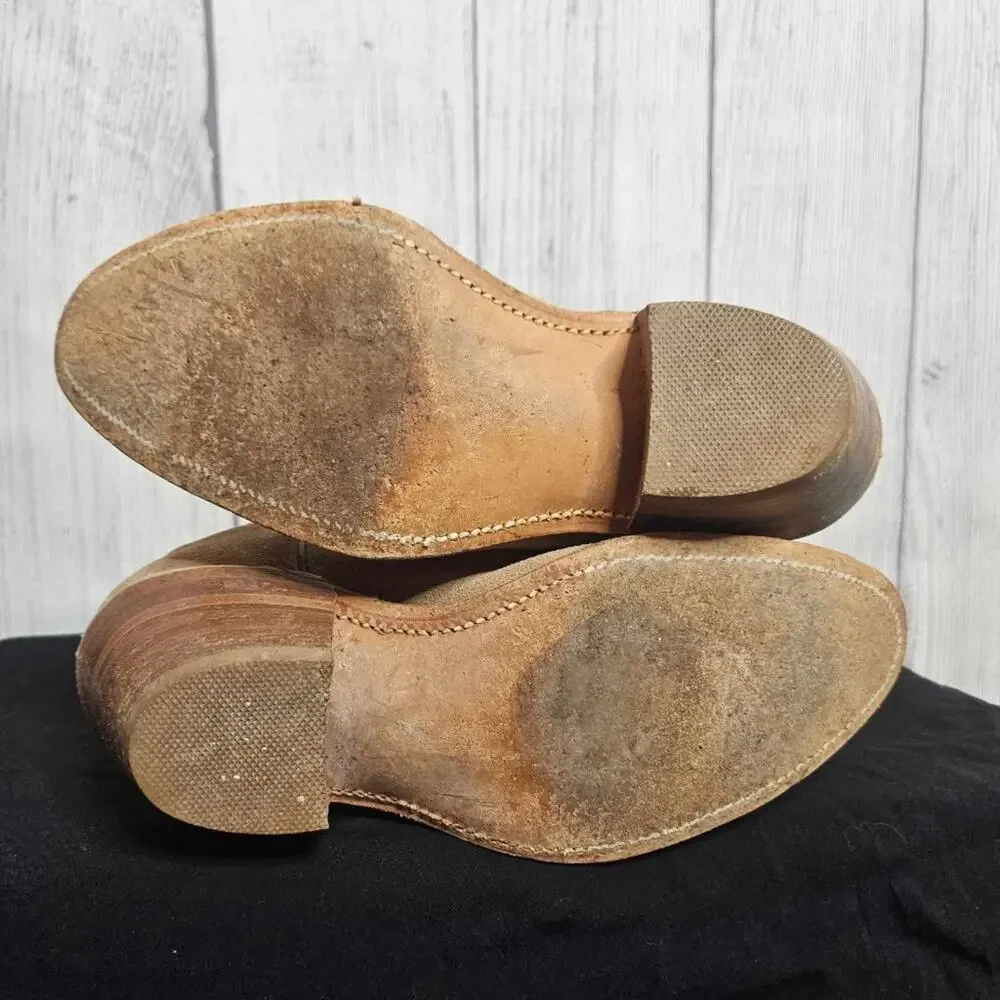 Frye vtg tan