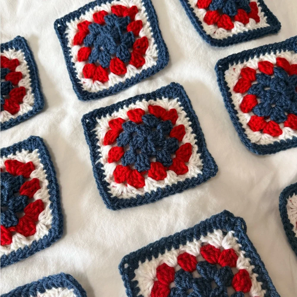 Handmade granny square
