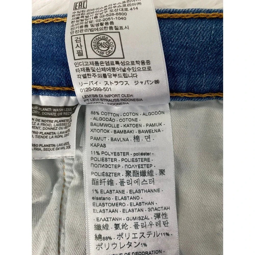 Levi Strauss & Co Jeans 505  Men W38 x L30 Straight Blue Denim