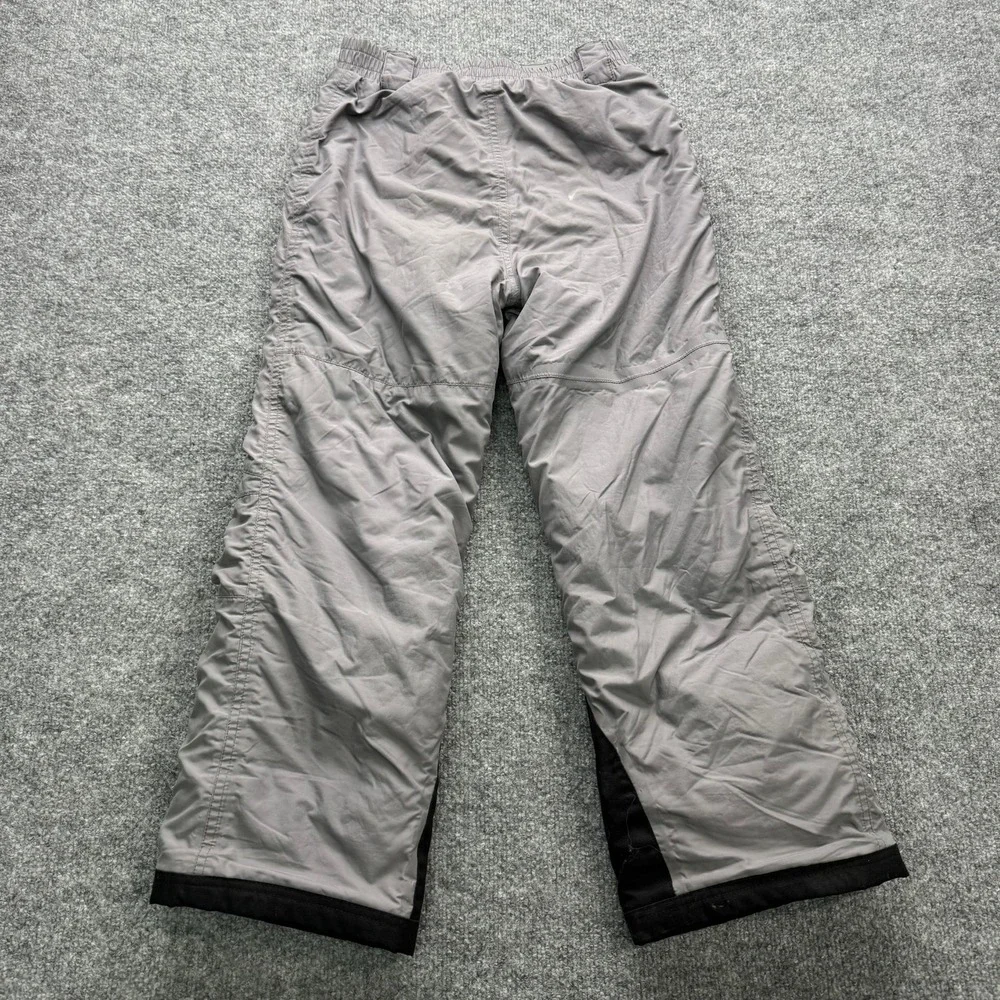 The North Face Ski Pants Youth Medium Gray Nylon Polyester Snow Winter