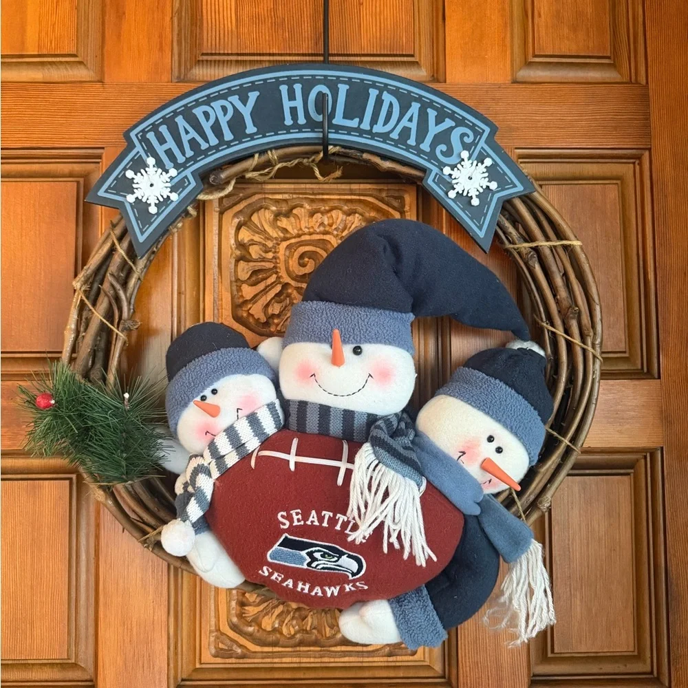 Seattle Seahawks 12's Snowman twine 16