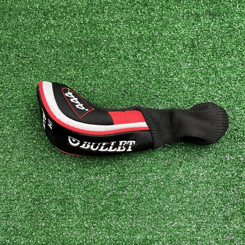 Bullet Fairway Hybrid HL .444‎ Golf Headcover Black Red White