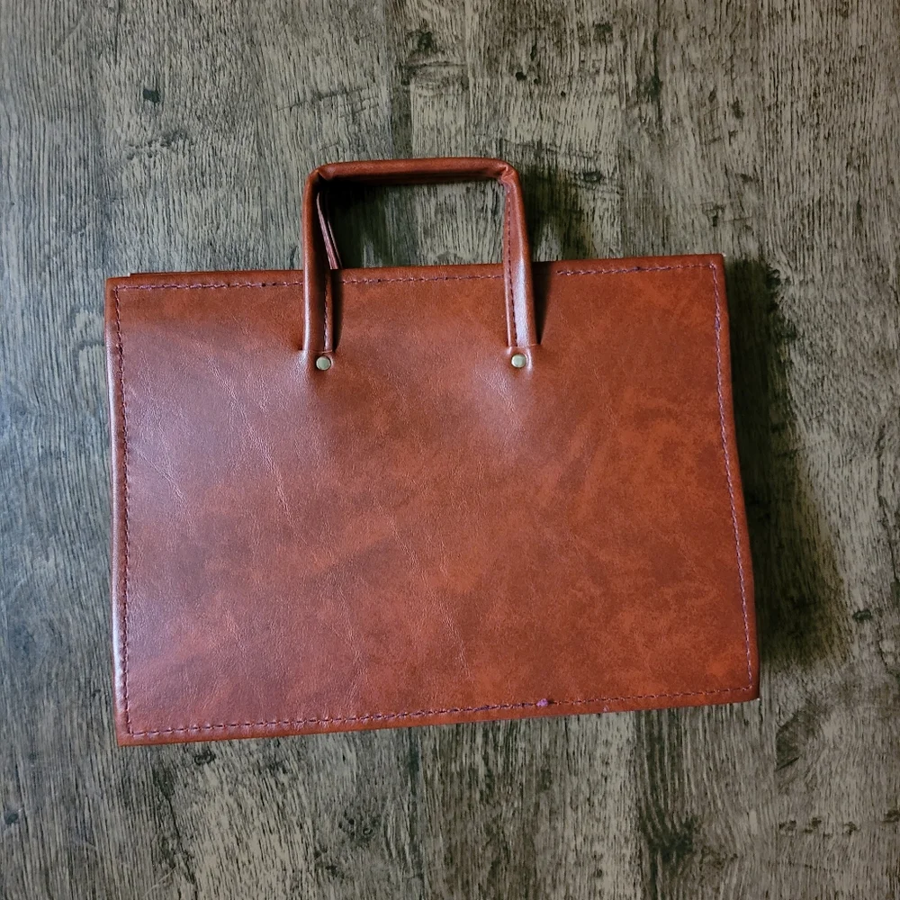 Boy's Faux Leather Briefcase