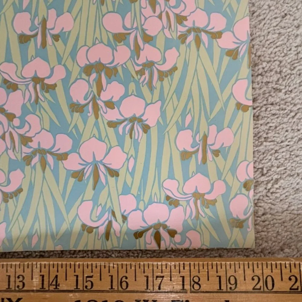VTG Wrapping Paper Sheets All Occasion Gift Flat Wrap Pink 30”x20”