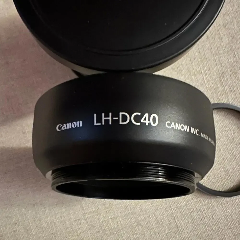Canon TC-DC58B 1.5x Teleconverter Lens with LH- DC40 Adaptor - NIB