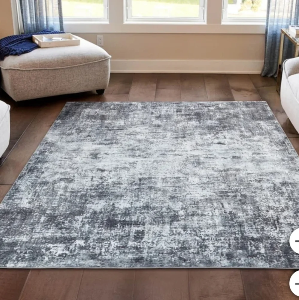 Wyatt & Ash Washable Indoor Area Rug, Jayden Gray 7'10