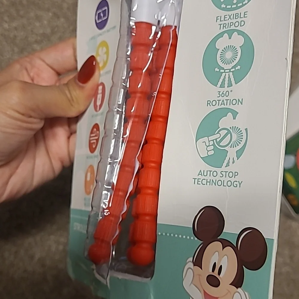 NWT Mickey Mouse Portable Fan