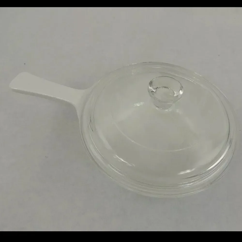 VTG Corning Ware Cornflower Blue Sauce Pan Skillet P-81-B Menuette Lid 1 pint