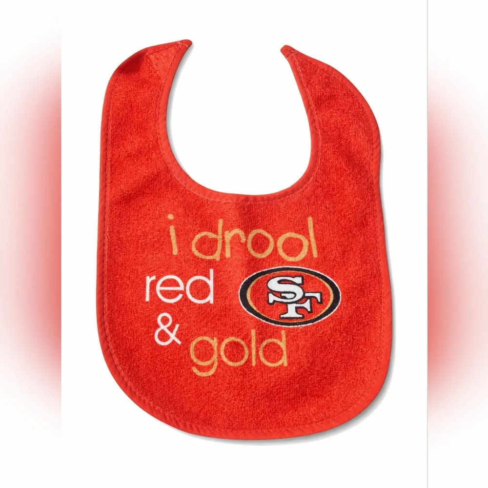 NFL All Pro San Fransico 49ers Bib By Wincraft Baby Bib