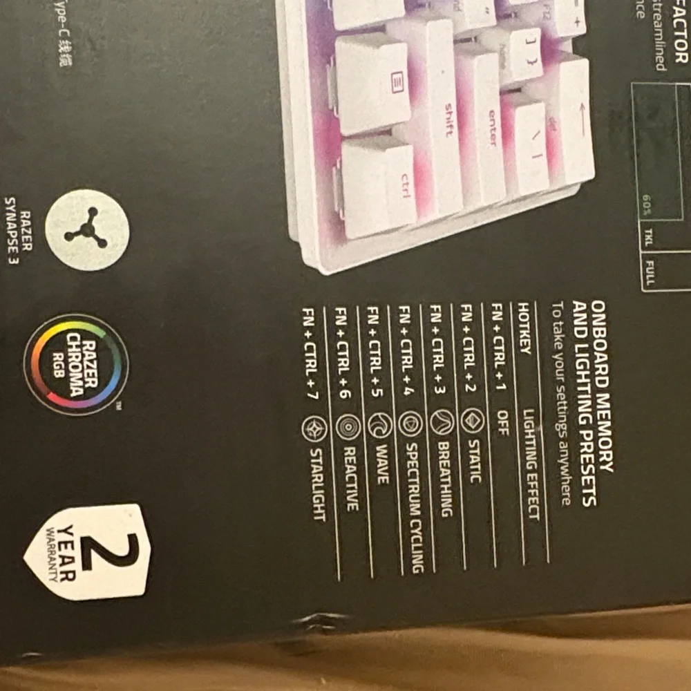 Razer compact keyboard