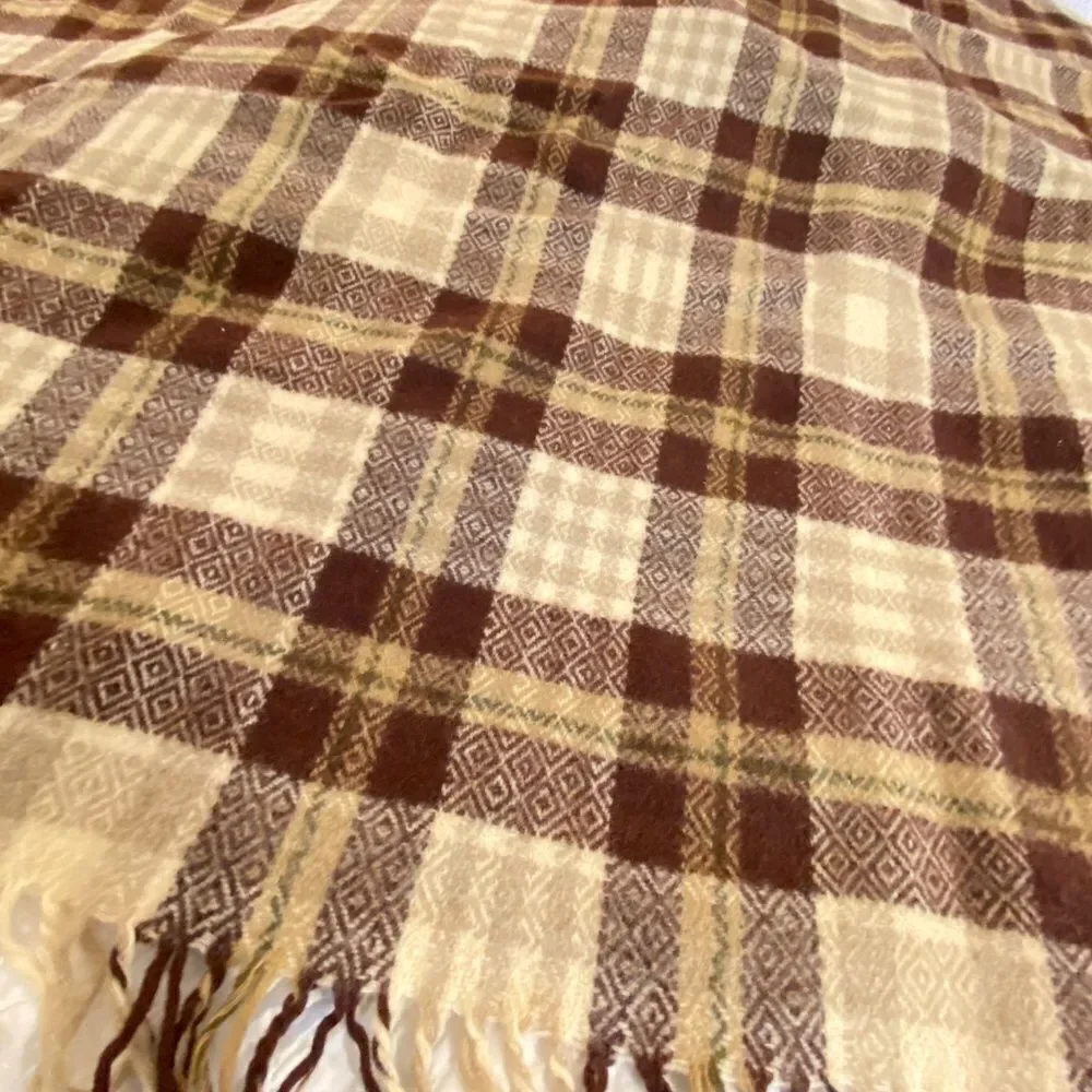 None vintage plaid