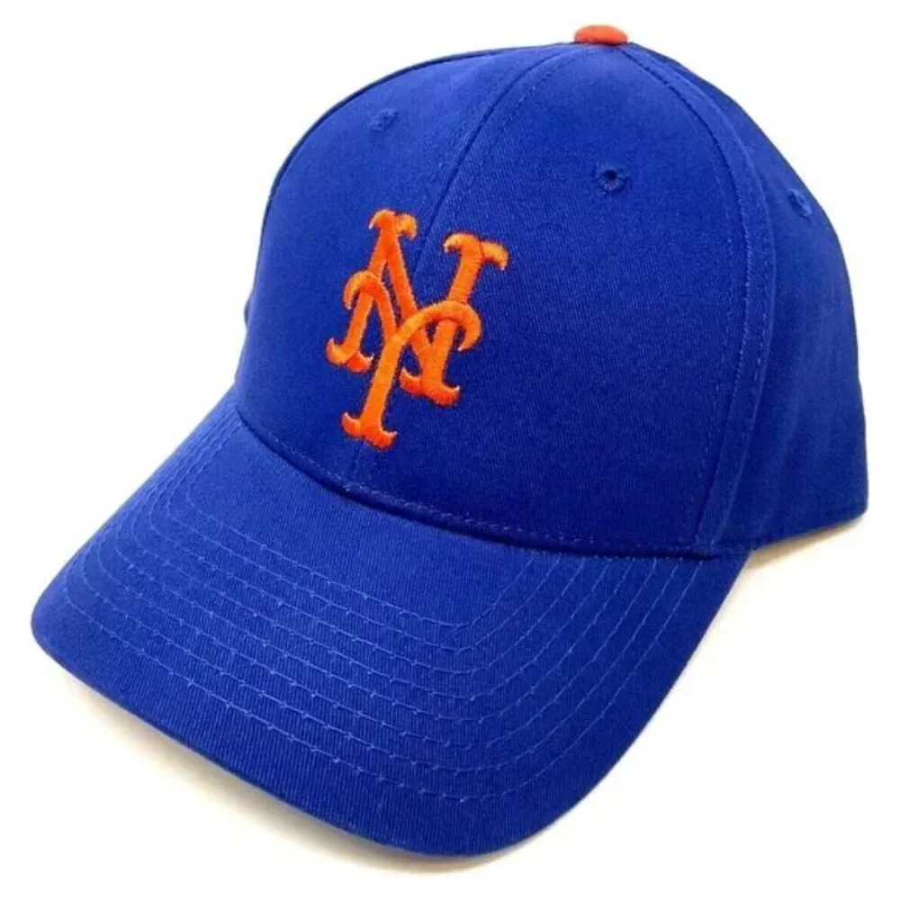 MLB 𝖦𝖤𝖭𝖴𝖨𝖭𝖤 𝖬𝖤𝖱𝖢𝖧𝖠𝖭𝖣𝖨𝖲𝖤 𝙽𝚈 Mets Baseball Cap