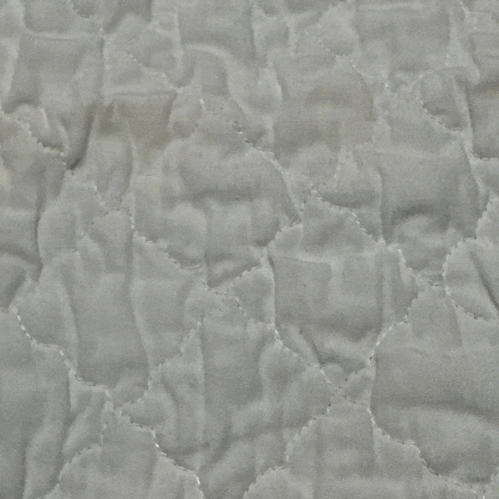 Vintage Handmade Baby /Child Quilt Blues Greens Floral Small Diamonds 60