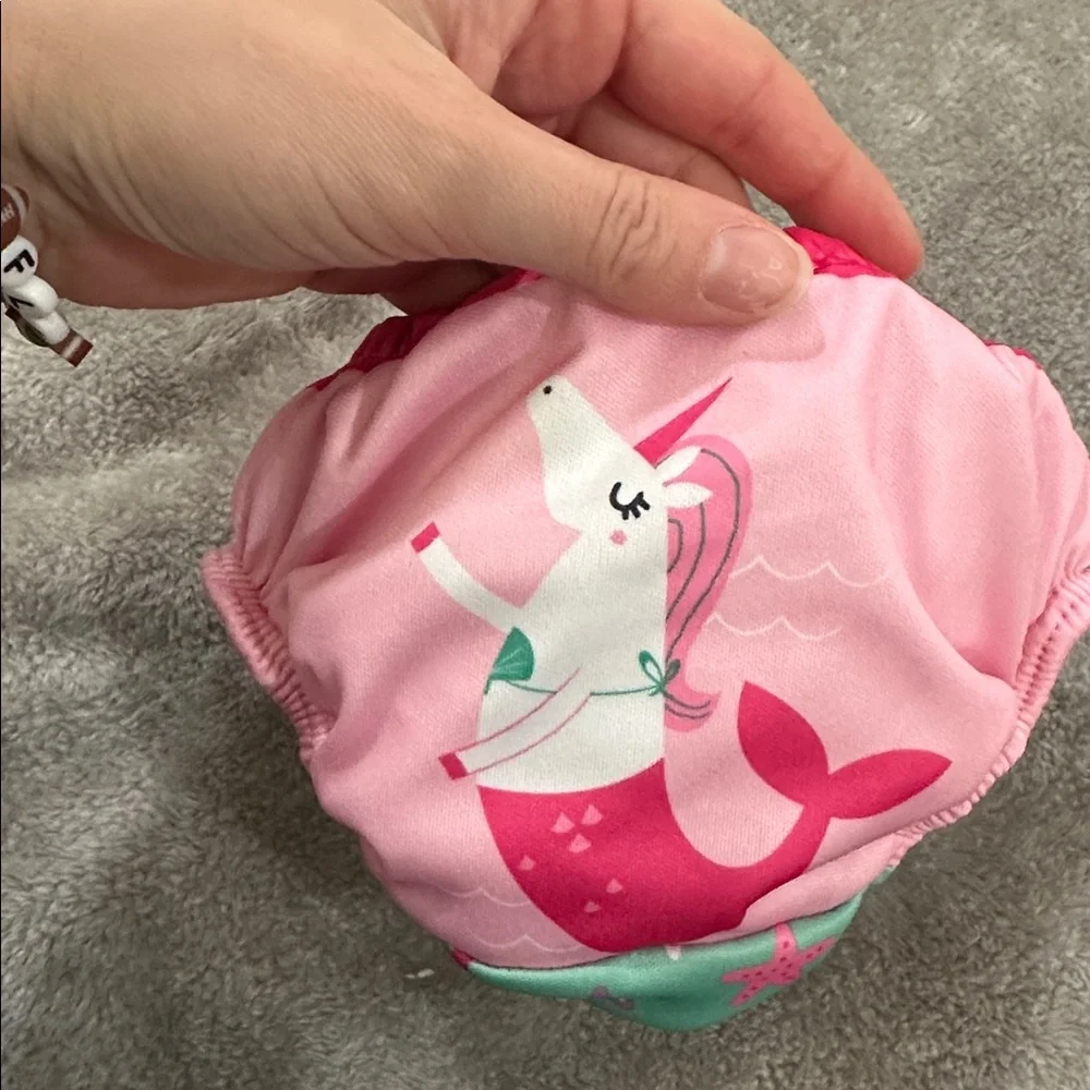 Starfish Patterned Kids Swim Diaper