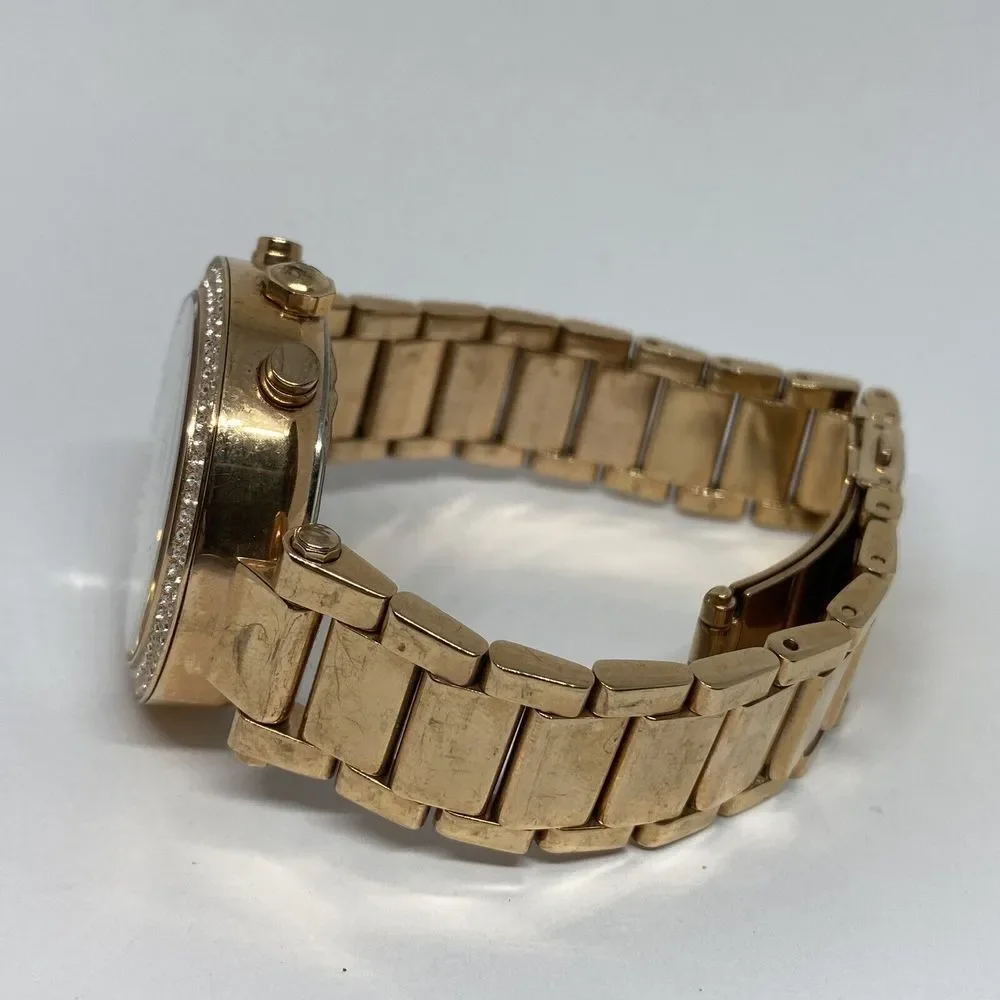 Michael Kors Parker MK5491 Womens Stainless Steel Analog Dial Quartz Watch WO349