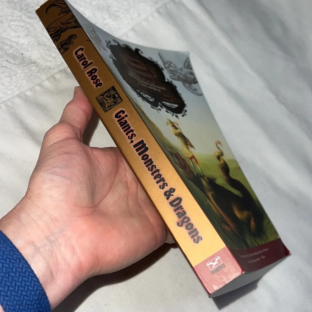 GIANTS, MONSTERS & DRAGONS AN ENCYCLOPEDIA OF FOLKLORE, LEGEND AND MYTH BOOK