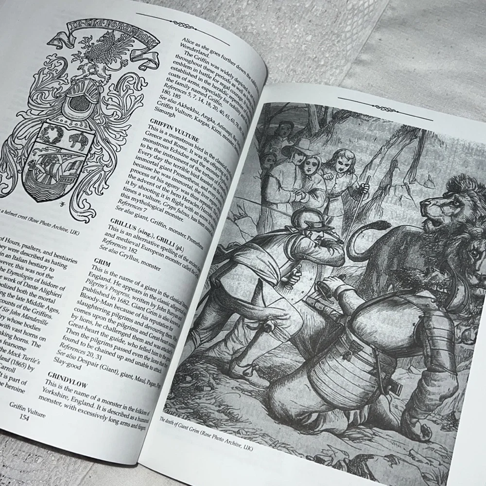 GIANTS, MONSTERS & DRAGONS AN ENCYCLOPEDIA OF FOLKLORE, LEGEND AND MYTH BOOK