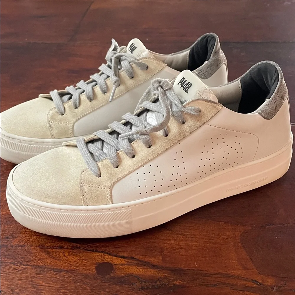 P448 Suede/leather Sneakers EUR40 (US9-9.5)