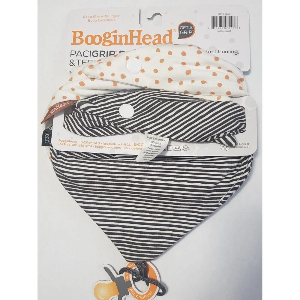 Booginhead pacigrip bib