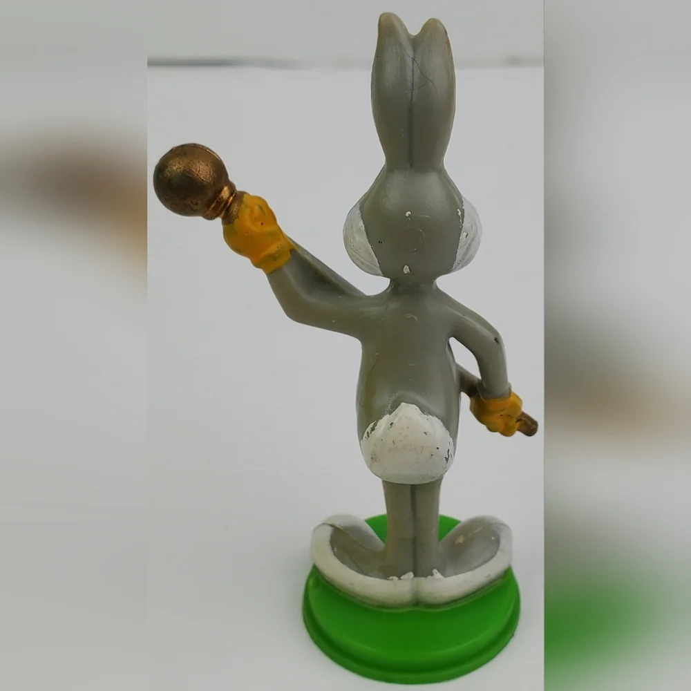 Looney Tunes Vintage Bugs Bunny Daffy Cake Toppers Plastic PVC Figures Lot of 3
